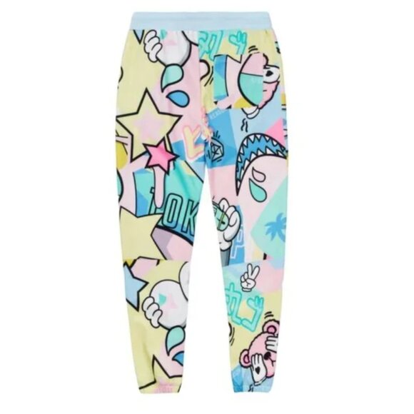 NWT Reason Brand Kawasaki Allover Print Drawstring Joggers - Original Packaging - Picture 4 of 7